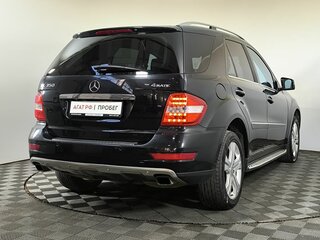2008 Mercedes-Benz M-Класс 350 II (W164) Рестайлинг, чёрный, 1130000 рублей, вид 4