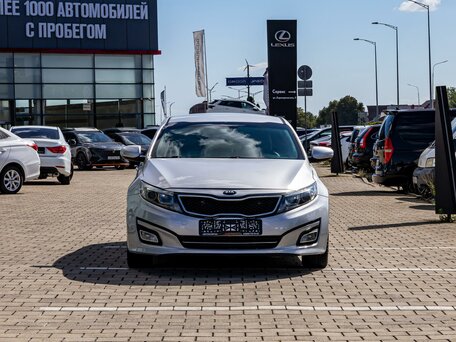 2014 Kia Optima III Рестайлинг, серый, 1195000 рублей, вид 2