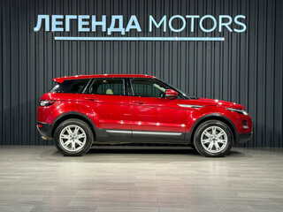 2013 Land Rover Range Rover Evoque 6-speed I, красный, 1775000 рублей, вид 3