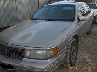 1989 Lincoln Continental VIII, серебристый, 170000 рублей, вид 1