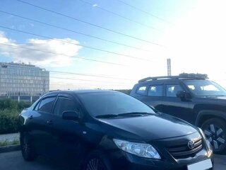 2008 Toyota Corolla X (E140, E150), чёрный, 670000 рублей, вид 3