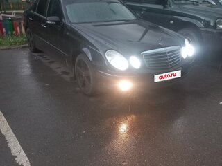 2008 Mercedes-Benz E-Класс 280 III (W211, S211) Рестайлинг, чёрный, 820000 рублей, вид 2