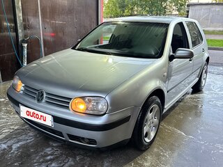 2001 Volkswagen Golf IV, серебристый, 295000 рублей, вид 4