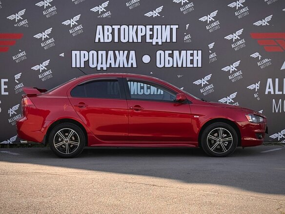 2008 Mitsubishi Lancer X, красный, 835000 рублей - вид 8