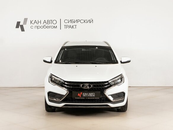 2024 Lada (ВАЗ) Vesta SW I Рестайлинг (NG), белый, 1107658 рублей - вид 1