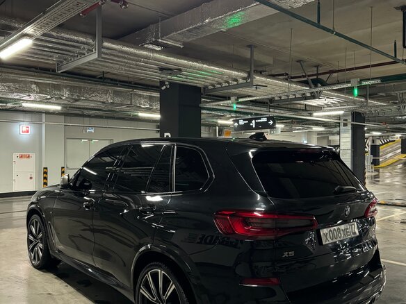 2019 BMW X5 M50d IV (G05/G18), чёрный - вид 7
