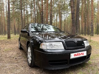 2008 Skoda Octavia I (A4) Рестайлинг, чёрный, 600000 рублей, вид 3