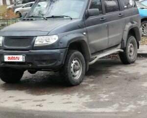 2006 УАЗ Патриот 3163 I, чёрный, 380000 рублей, вид 1