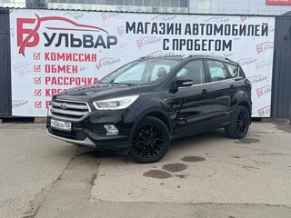 2017 Ford Kuga II Рестайлинг, чёрный, 1550000 рублей, вид 3