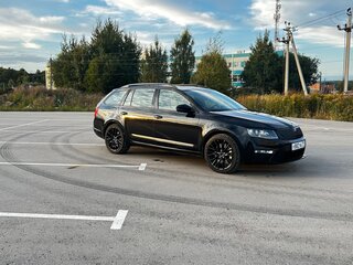 2014 Skoda Octavia III (A7), чёрный, 1370000 рублей, вид 5
