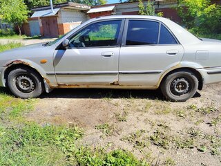 2001 Mazda 323 VI (BJ), серебристый, 110000 рублей, вид 4