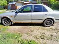 2001 Mazda 323 VI (BJ), серебристый, 110000 рублей - вид 3