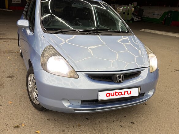 2002 Honda Fit I, голубой, 345000 рублей