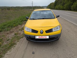 2006 Renault Megane II Рестайлинг, жёлтый, 340000 рублей, вид 2
