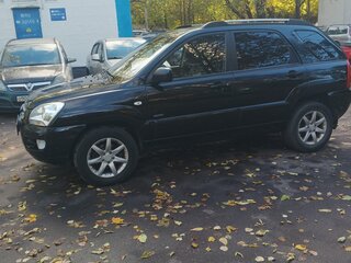 2007 Kia Sportage II, чёрный, 680000 рублей, вид 3