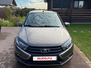 2019 Lada (ВАЗ) Granta I Рестайлинг, коричневый, 750000 рублей, вид 2