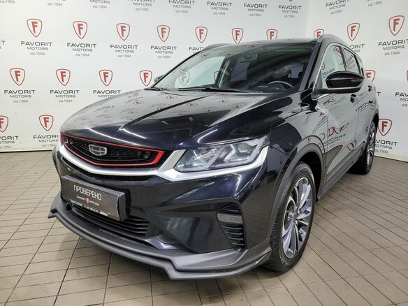 2021 Geely Coolray I, чёрный, 1350777 рублей