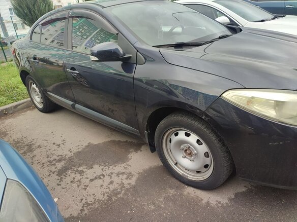 2012 Renault Fluence I, синий, 680000 рублей - вид 1