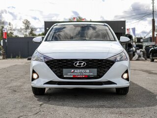 2020 Hyundai Solaris II Рестайлинг, белый, 1169000 рублей, вид 3