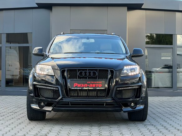 2013 Audi Q7 I (4L) Рестайлинг, чёрный - вид 1