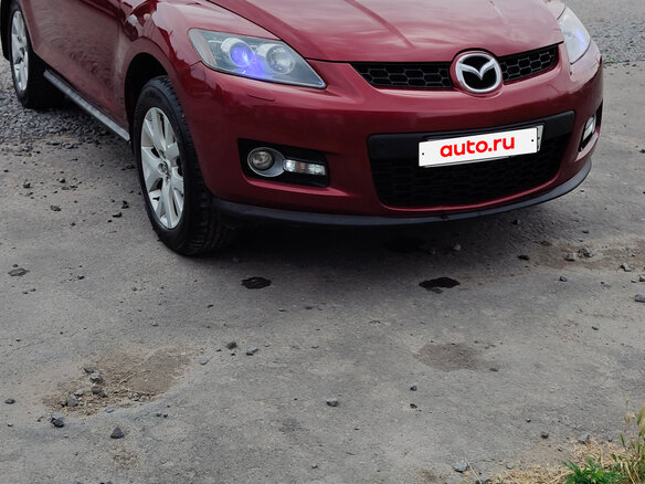 2008 Mazda CX-7 I, красный, 820000 рублей - вид 3