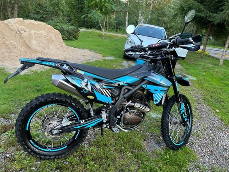 2022 Regulmoto ZR 250 PR, голубой, 190000 рублей, вид 4