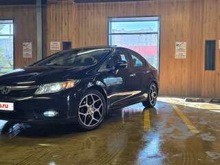 2012 Honda Civic IX, чёрный, 1250000 рублей, вид 2
