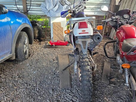 2001 Yamaha TT-R250, синий, 300000 рублей, вид 3