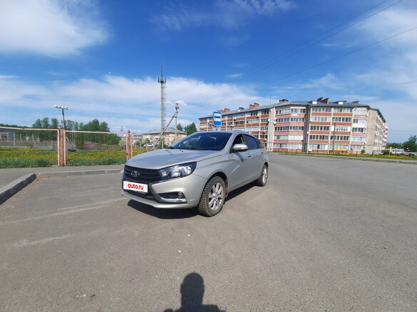 2020 Lada (ВАЗ) Vesta SW I, серый, 980000 рублей - вид 1
