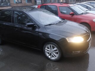2018 Skoda Rapid I Рестайлинг, чёрный, 1070000 рублей, вид 4