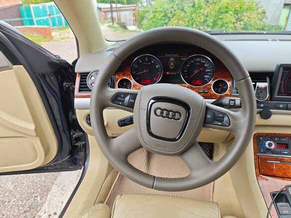 2006 Audi A8 II (D3) Рестайлинг, синий, 1450000 рублей - вид 15