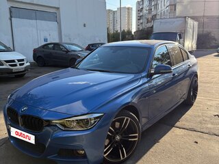 2017 BMW 3 серии 320d xDrive VI (F3x) Рестайлинг, синий, 3100000 рублей, вид 2