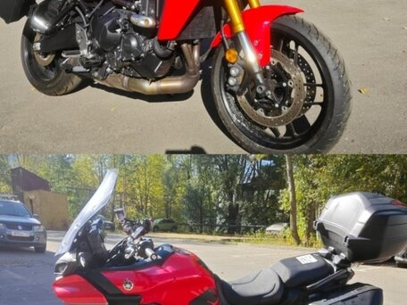 2022 Yamaha Tracer 9, красный, 1300000 рублей, вид 2