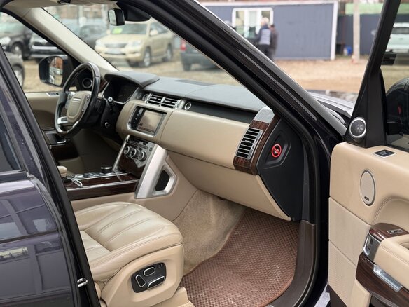 2013 Land Rover Range Rover IV, чёрный - вид 9