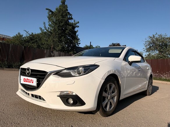 2014 Mazda 3 III (BM), белый - вид 2