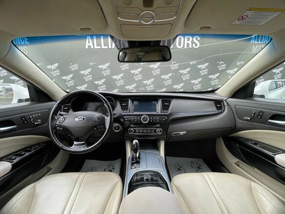 2013 Kia Quoris I, белый, 1415000 рублей - вид 12