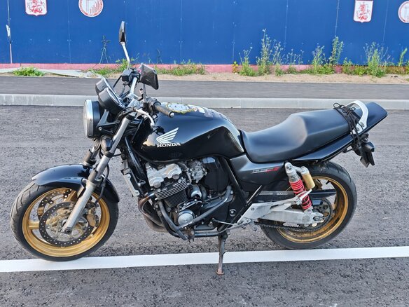 2006 Honda CB 400 Super Four, чёрный, 390000 рублей - вид 2