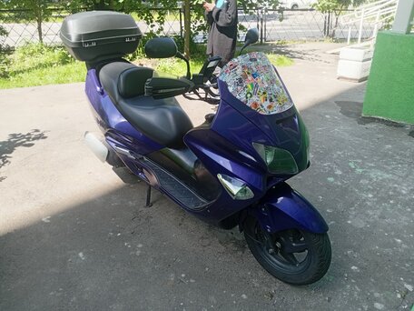 2003 Honda Forza, синий, 129000 рублей, вид 4