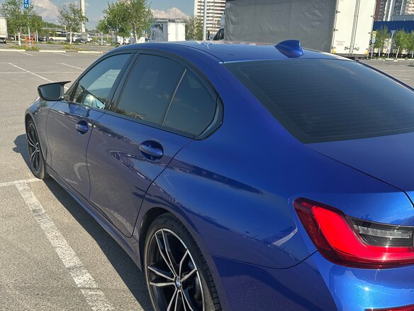 2019 BMW 3 серии 320d VII (G2x), синий, 3100000 рублей - вид 7