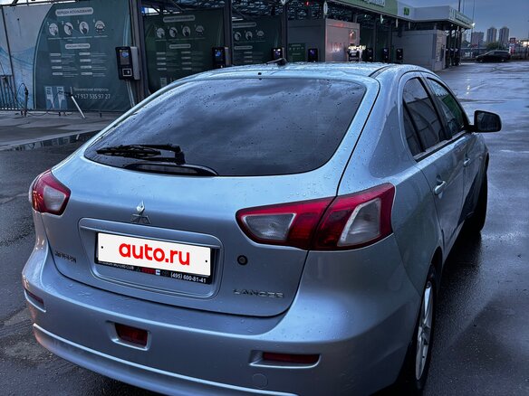 2008 Mitsubishi Lancer X, серый, 630000 рублей - вид 4
