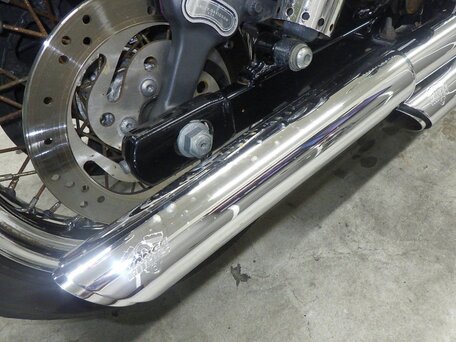 2006 Harley-Davidson Dyna Super Glide, чёрный, 480000 рублей, вид 4