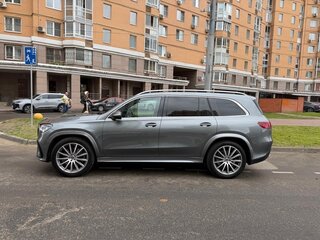 2019 Mercedes-Benz GLS 400 d II (X167), серый, 7000000 рублей, вид 4