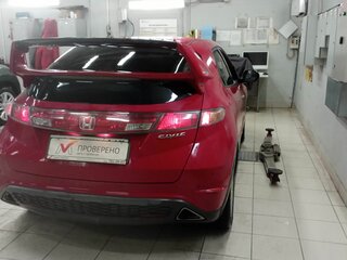 2008 Honda Civic Type S AMT VIII Рестайлинг, красный, 660000 рублей, вид 3