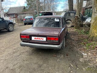 2006 Lada (ВАЗ) 2107, пурпурный, 70000 рублей, вид 2