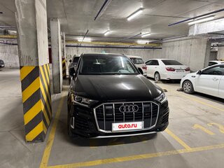 2020 Audi Q7 45 TFSI II (4M) Рестайлинг, чёрный, 5600000 рублей, вид 2