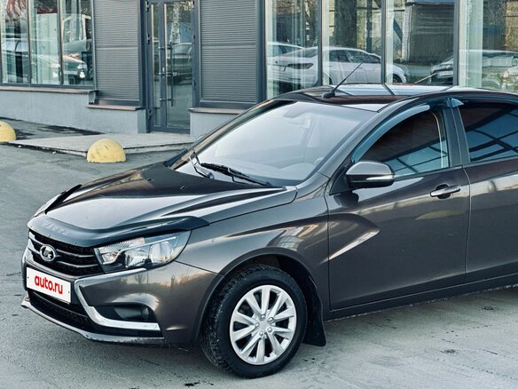 2016 Lada (ВАЗ) Vesta I, коричневый, 739000 рублей - вид 6