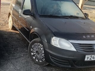 2010 Renault Logan I Рестайлинг, чёрный, 335000 рублей, вид 1
