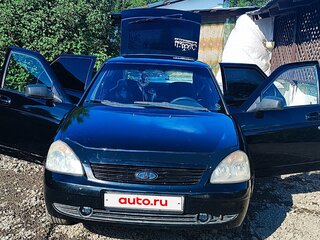 2009 Lada (ВАЗ) Priora I, синий, 200000 рублей, вид 1