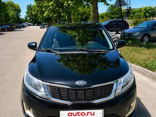 2012 Kia Rio III, чёрный, 750000 рублей, вид 2