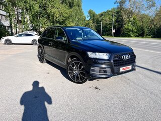2018 Audi Q7 II (4M), чёрный, 3950000 рублей, вид 1